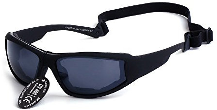 Supertrip Sonnenbrille Polarisierte Herren Sportbrille Fahrradbrille Radsportbrille Motorradbrille Skibrille für Sport und Freizeit Color Schwarz