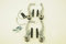 SET OF CHROME FRONT & REAR V BRAKE CALIPERS FOR MTB,MOUNTAIN BIKE & ALL TYPES OF BIKES