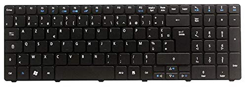 Clavier Français AZERTY pour Acer Aspire 5740 5536 5536G 5738 5738g 5810 5810T 7735 7551 5336 5410 5252 5742G 5742Z 5738Z 7740G 7750 7750G 7750Z 7235 7235G 7250 7250G 7251 7331 7336 7339 7738G FR