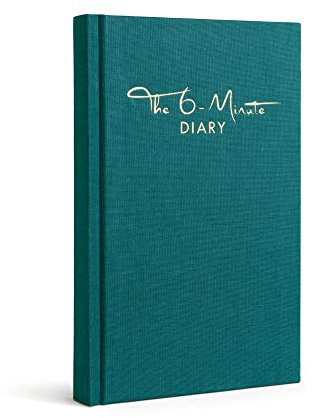 The 6-Minute Diary (6-Minuten-Tagebuch auf Englisch) | Gratitude journal, manifestation journal | Journaling for more mental health, self care & mindfulness