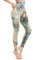 AMYTIS Sport Leggings Damen High Waist Yogahose mit Taschen Lang Sporthose Blickdicht Leggins Fitness Bunt Sportleggins,S Green