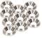 PrecisionGeek Rondelle a tazza svasate in alluminio M4 diametro 10 mm - metallo solido tornito CNC 10 pezzi