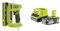 RYOBI - Agrafeuse 18V ONE+ - Chargeur 90 Agrafes, Dos 9,4 mm, Lgr 6,35mm à 14,3mm - Livrée avec Agrafes et Crochet de Maintien - R18ST50-0 & 5133002237 Batterie d'outillage 18 V 2,5 Ah