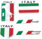 XJKLBYQ Adesivi in ​​Silicone a Cupola 3D, Adesivi per Auto in Metallo Bandiera Italiana, 5pcs Bandiera Italiana Emblema per Auto, Accessori per paraurti cromati 3D per gonne universali Motociclisti