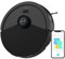 HG4 Robot Vacuum Cleaner, Up to 4000Pa Suction, Laser Navigation, Wi-Fi, Charging Base with Automatic Return, Obstacle Sensor, Customisable Home Map [HG410D]
