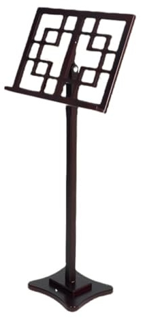 Notenständer, Notenbuch-Clip, tragbarer Notenständer, tragbarer Notenständer, Notenständer aus massivem Holz, Guqin Erhu, vertikal, verdickter tragbarer Notenständer, antiker Notenständer, Notenstände