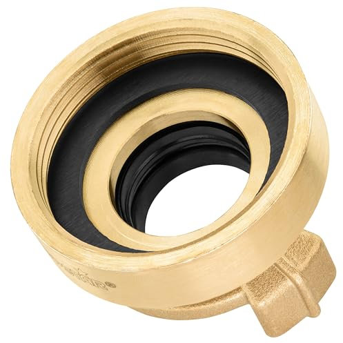 Poppstar Raccord Rapide en Laiton 1 1/2 pouce Filetage Femelle (raccord fileté 1 1/2)