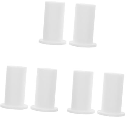 DIYEAH 3 Ensembles Cache-Trou Ovale Pour Œillet Protection De Prise Murale Tube De Vidange De Bateau Accélérateur De Mini Couvercle Fendu Support D'Embrayage 2 pièces * 3