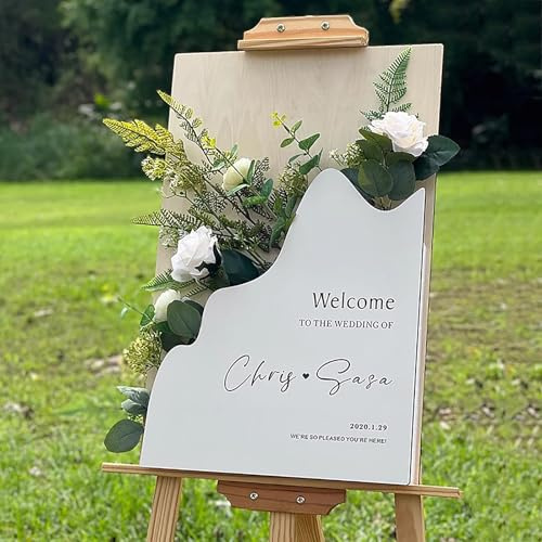 Customizable Welcome Sign for Weddings, Bridal Showers, Homecoming, Parties - DIY Flower Box Design