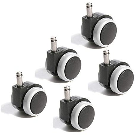 Topstar Bürostuhlrollen Set 5 Stk. 6990-3 Stiftgröße 10mm / Durchmesser 55mm