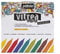 PEBEO 118100 Vitrea 160-Assorted Glossy Markers, Pack of 9 , brown