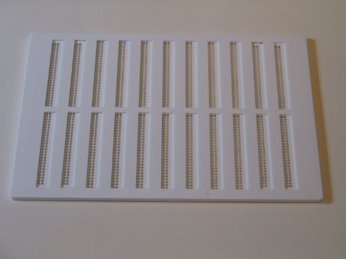 Xugend Hit and Miss adjustable vent cover 10. 5 x 6.5 with flyscreen