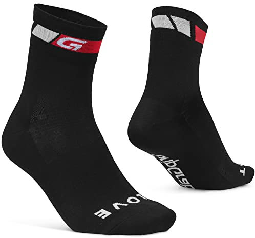 GripGrab Classic Regular Cut 1er und 3er Set Sommer Fahrradsocken Rennrad Mountainbike Indoor Cycling Radsport Socken