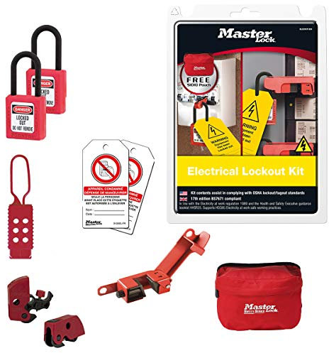 MasterLock Seleckit M/Serrure électrique débordement/Tag Out Kit