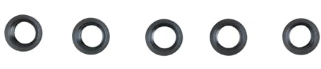 KS Tools 150.5078 Gewindebuchse m.Bund L=19mm,IG=M12x1,25/AG=M14x1,25, 5er Pack