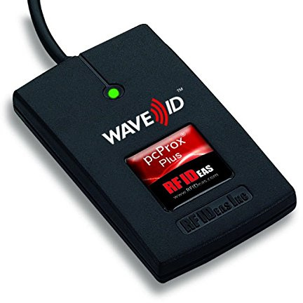 Pac Supplies Global Ltd - RDR-7581AKU 1.356MHz USB RFID Reader - 14443A/15693 CSN Felica * iCLASS DESFire CSN Sielox 1 XceedID 1 - External 3.5-inch Hard Drive - 1 Count - RFID Reader