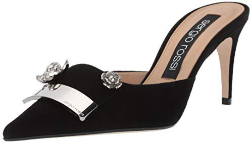 Sergio Rossi Damen Sr1 Hausschuh, schwarz 1, 38.5 EU