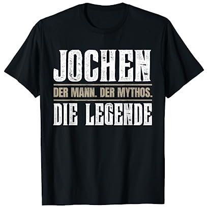 Vorname Jochen T-Shirt Geschenk Name Jochen T-Shirt