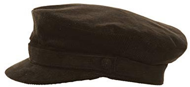 Black Jungle TAREE Army Cap Baumwolle, Military Biker Kappe, Kadettenkape (Schwarz, 60 cm)