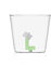 Ichendorf Bicchiere Collezione Greenwood Alfabeto Fiorito Lettera L