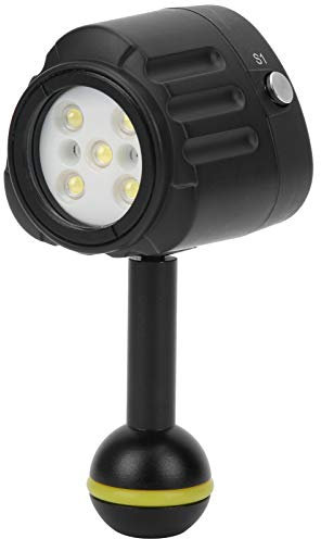 Unterwasser-LED-Fülllicht, 40 M (131,2 Ft) Tauchfotografie-Fülllicht, Wasserdichtes LED-Videolicht Fülllicht Nachtlicht Tauchen Unterwasserlicht Hohe Leistung