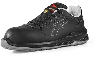 U-Power Red Industry® Varsavia, Unisex-Sicherheitsschuhe, leicht, bequem, flexibel, mit Infinergy-Einsatz, mit Aluminium-Zehenkappen - Black 44