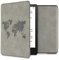 kwmobile Klapphülle kompatibel mit Amazon Kindle Paperwhite 11. Generation 2021 Hülle - Flipcase für Kindle Paperwhite Hülle aus Kunstleder - Travel Umriss
