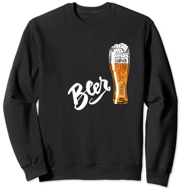 Verre à bière vintage haut de gamme Sweatshirt