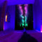 Schwarzlicht Tapisserie 100x150 cm - UV-Reaktiver Psychedelischer Wandteppich, Poster für Raumdekoration, Ästhetischer Wandbehang (Multicolor)
