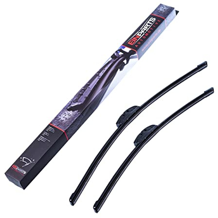 EINPARTS Escobilla Limpiaparabrisas Juego de 2 Escobillas Delante | Tipo de escobilla: Escobilla con hoja plana | Longitud 1: 550mm | Longitud 2: 480mm EPWBDU2320 Compatible con BMW 3 Sedán E46