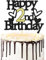 Sumerk 1 Stück Geburtstag Tortendeko 2 2.Geburtstag Tortendeko Happy 2nd Birthday Tortendeko Geburtstag Happy Birthday Cake Topper für 2 Jahre alter Junge und Mädchen