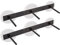 GYM MASTER Standard 1 Weight Plate Wall Mounted Storage Rack - Vertical or Horizontal