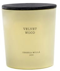Cereria Molla Velvet Wood XL Duftkerze im Glas