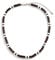 Ticome Mens Beaded Surfer Necklace,Personalized and Minimalist Wooden Bead Soft Clay Patchwork Men's Necklace,Bohemian Style Soft Ceramic Patchwork Wooden Bead Men's Necklace