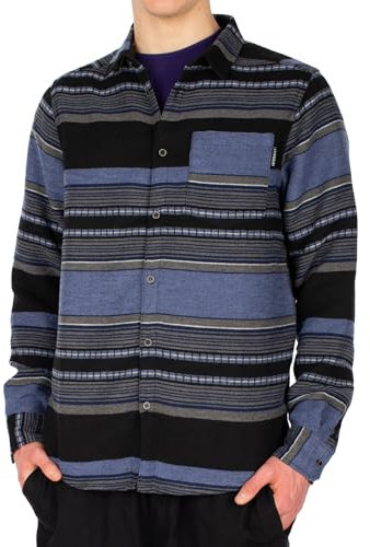 IRIEDAILY Santania Shirt, Navy Grey, M