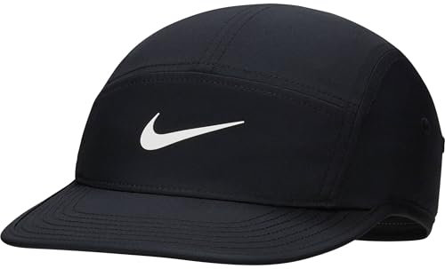 Nike Dri-Fit Fly Unstrukturierte Swoosh-Cap, Black/Anthracite/White, FB5624-010, L/XL