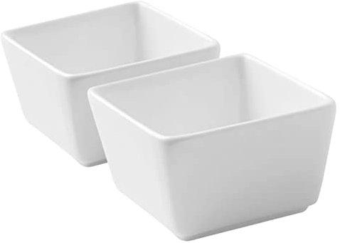 LABRIMP 2Pcs Square Candy Jars Cube Candy Canisters for Home Storage Dried Food Containers Pudding Holders Household Boxes Kitchen Supplies