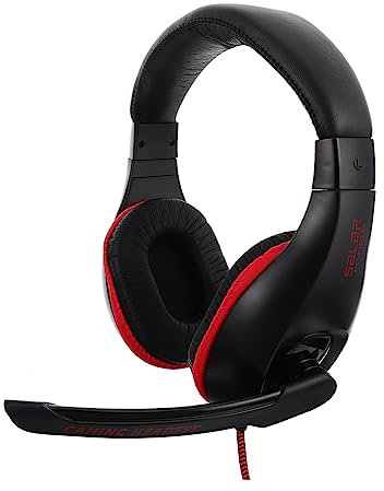 Housoutil Cuffie Da Gioco Con Microfono Over-ear Per Un Gioco Confortevole Con Jack Da 3 5 Mm