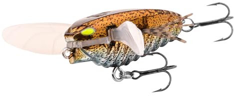 Spro ZUK 35 Hybrid-Hardbait – Topwater Köder & Crankbait für Forelle, Döbel und Barsch. Vielseitiger Angelköder, Länge 3,5 cm, 4g (Jewel)