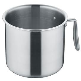 Berndes Topf Tricion Resist 14 cm, Milchtopf 1,9 l Volumen, für alle Herdarten inkl. Induktion, schnell erhitzt, ohne Beschichtung
