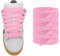 UamGlsob 2 Paires de Lacets Plats Extra-larges (15mm) pour Chaussures Adidas Campus 00s, Style Rétro Streetwear, Lacets Gros épais pour Sneakers (Pink, 45/115cm)
