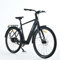 VecoCraft Luna 2.0 Herren Schwarz e Bike 28 Zoll City E-Bike. Electric Bike mit Motor,2 Gang, Riemenantrieb, Tektro Scheibenbremsen| LCD Display Integrated in The stem