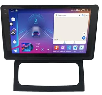 Android 9 Inch Touchscreen Car Radio Stereo for Renault Clio Campus with Carplay Android Auto GPS Navigation with BT 4G/WiFi USB Mirror Link FM Auto Parts(8+128G)