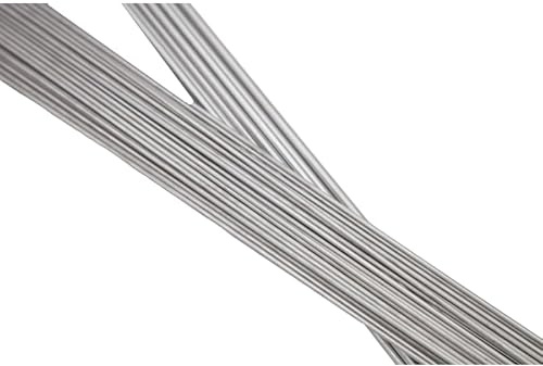 Schweißdraht NiCr-3 WIG 2.4806 Nickel 1mm x 1000mm TIG Schweißstäbe DIN 1736-85 100gr (0.1kg)