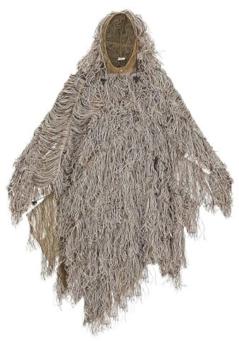 Mantel aus Wüstensand - Umhang mit Kapuze Jili winddicht für die Beobachtung der Wildtiere und Abenteuer im Freien