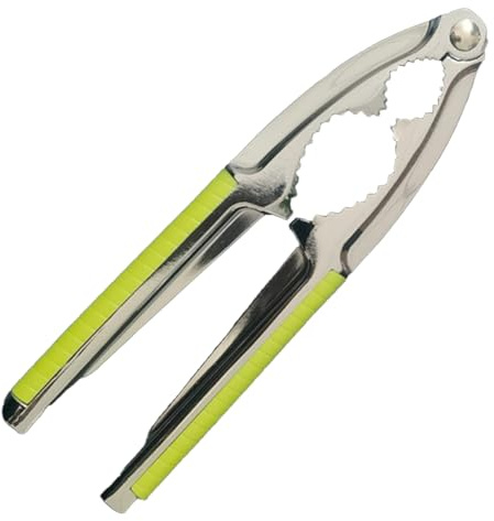 YingMengZhiGe Walnussknacker & Nussknacker Walnüsse, Nutcracker aus Metall, Nussknacker für Haselnüsse & Paranüsse, Walnüsse Maronen, Zinklegierung, Stabil & Ergonomisch (Grün)