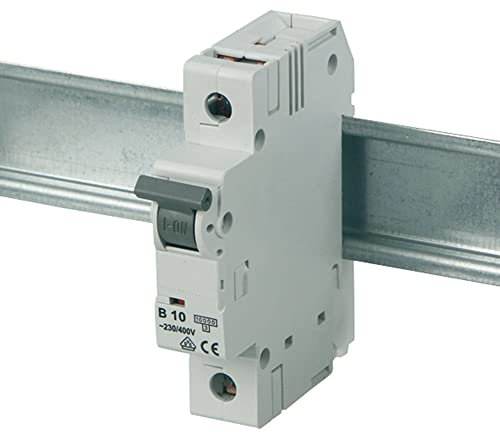 REV 0515280777 Leitungsschutzschalter , 1-polig, Höhe 68mm, 10A, bis 6kA, 10 Stück, grau