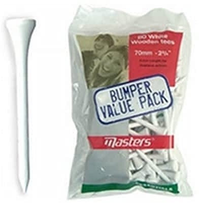 Masters Wood Tees 2 3/4 - Bumper Bag Mixed,unspecified,TEW0100