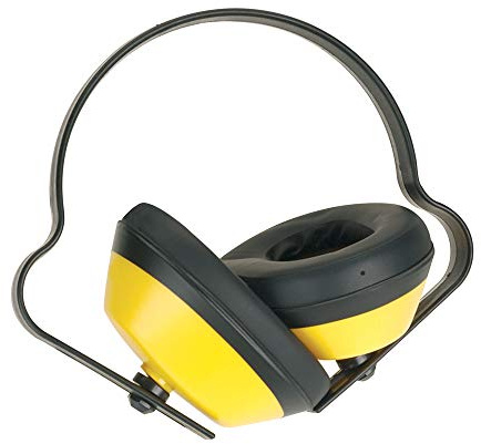 JSP J-Muff Ear Defender Yellow Conforms to EN 352-1 SNR 25 (AEA000-010-200)