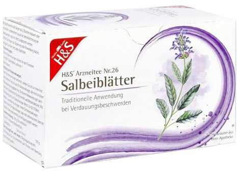 H&S Salbeiblätter Tee Filterbeutel 20X1.6 g